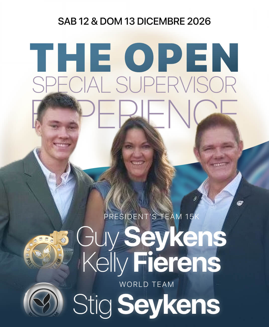 THE OPEN • SPECIAL SUPERVISOR EXPERIENCE